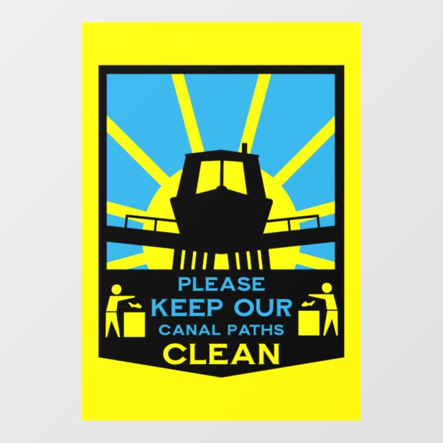 Narrowboat Stickers And Signs (Sheet)