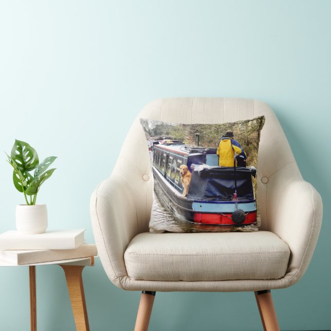 NARROWBOAT THROW PILLOW (Chair)