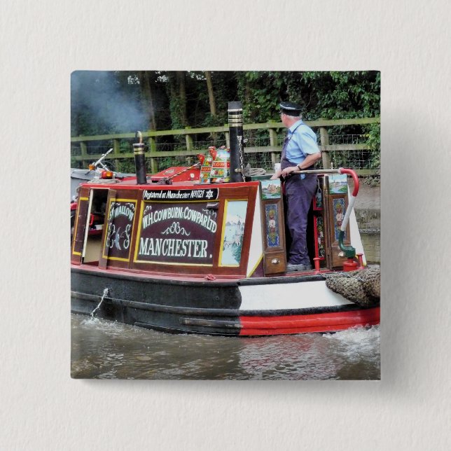 NARROWBOATS BUTTON (Front)