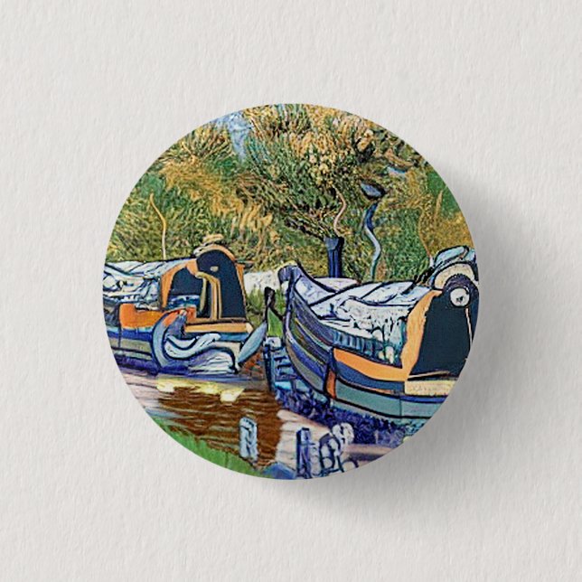 NARROWBOATS BUTTON (Front)