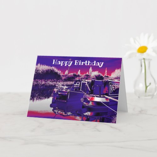 NARROWBOATS     CARD