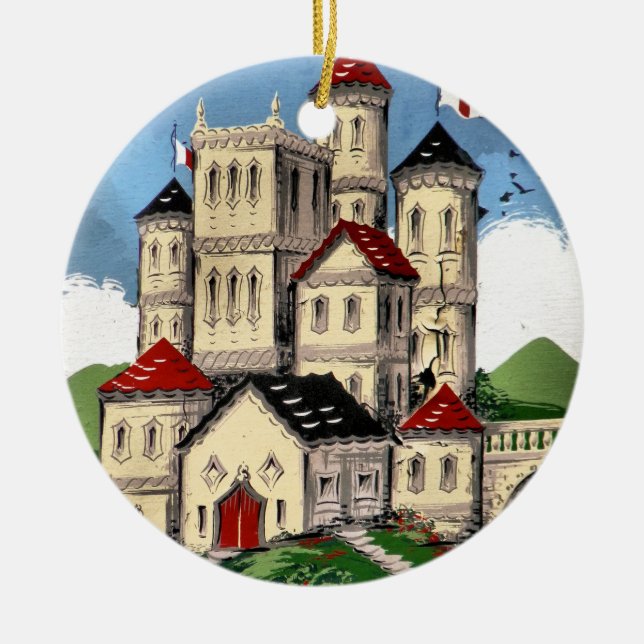 NARROWBOATS CERAMIC ORNAMENT (Front)