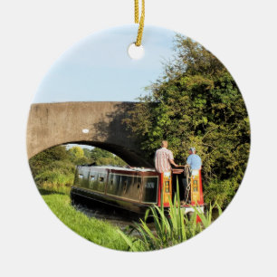 NARROWBOATS CERAMIC ORNAMENT