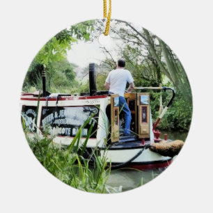 NARROWBOATS CERAMIC ORNAMENT