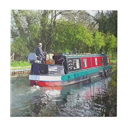 NARROWBOATS CERAMIC TILE