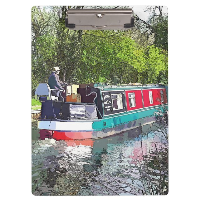 NARROWBOATS CLIPBOARD (Front)