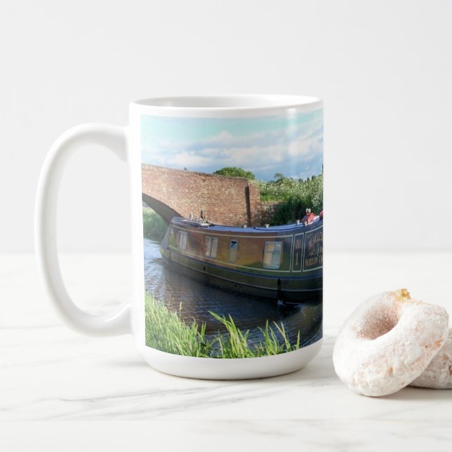 NARROWBOATS COFFEE MUG (With Donut)