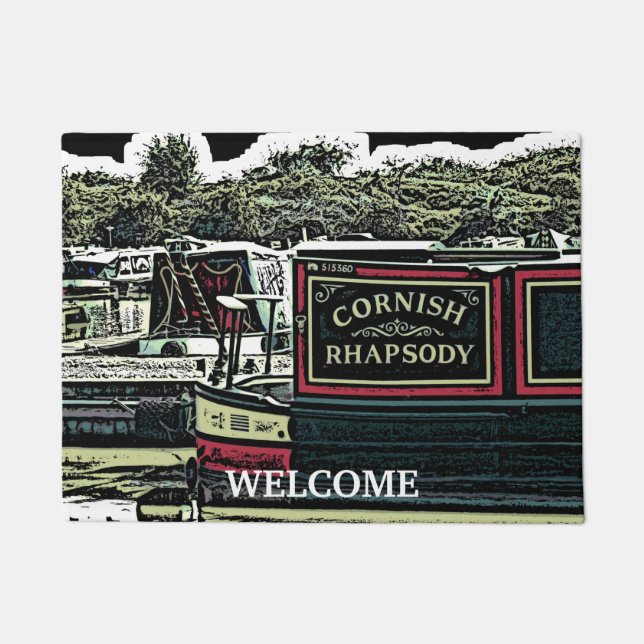 NARROWBOATS   DOORMAT (Front)