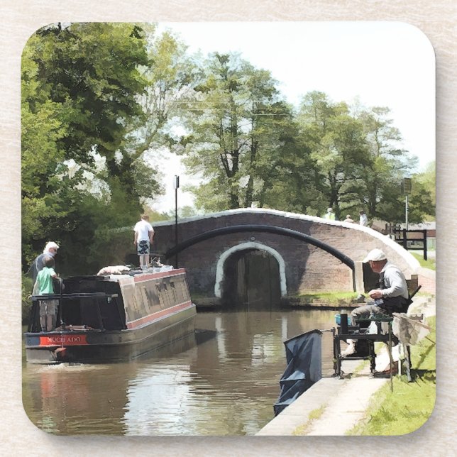 NARROWBOATS DRINK COASTER (Front)