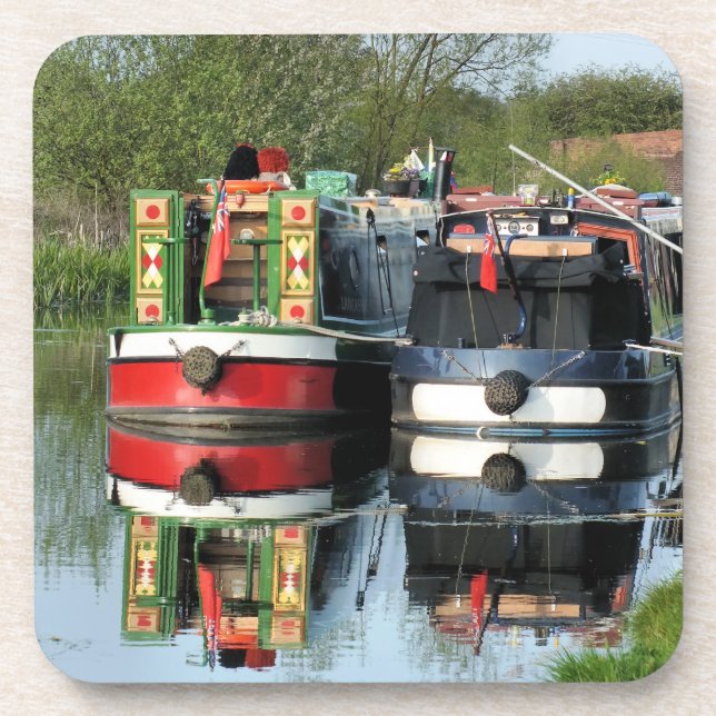 NARROWBOATS DRINK COASTER (Front)