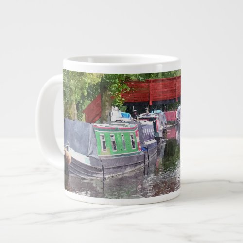 NARROWBOATS GIANT COFFEE MUG