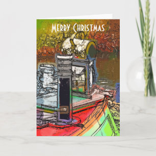 NARROWBOATS HOLIDAY CARD