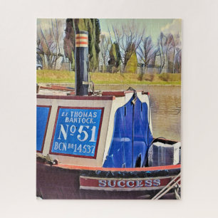 NARROWBOATS  JIGSAW PUZZLE