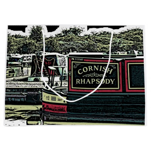 NARROWBOATS    LARGE GIFT BAG