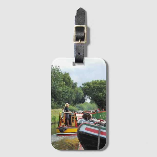 NARROWBOATS LUGGAGE TAG (Front Vertical)