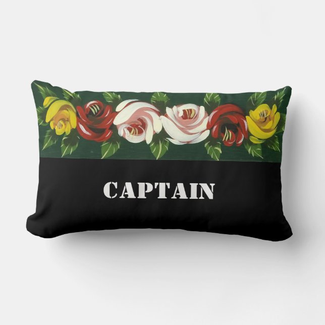 NARROWBOATS LUMBAR PILLOW (Front)