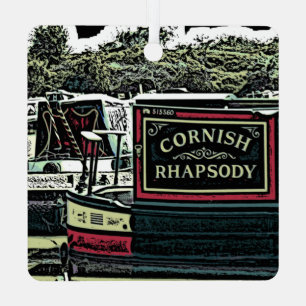 NARROWBOATS METAL ORNAMENT