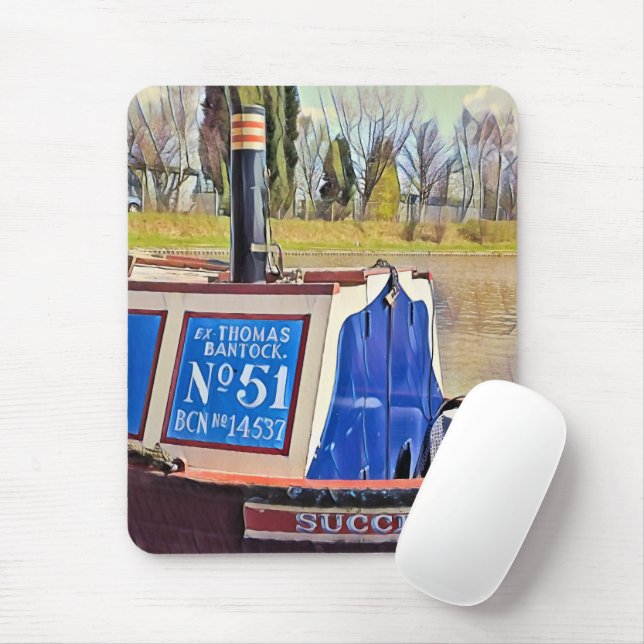NARROWBOATS     MOUSE PAD (With Mouse)