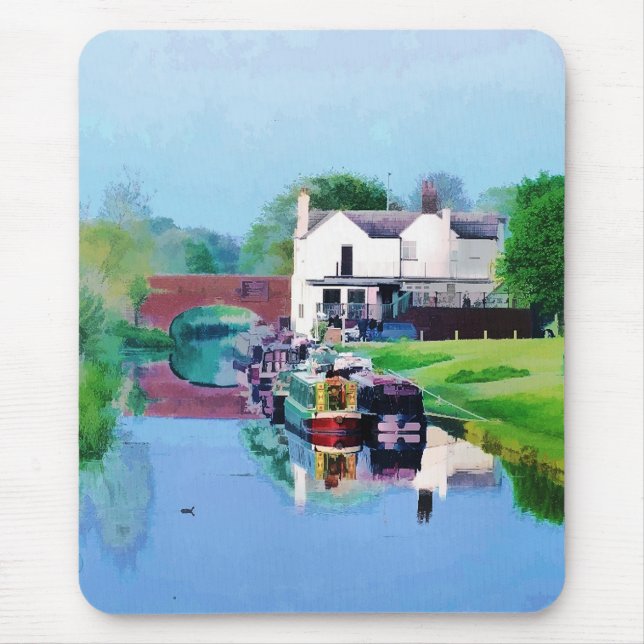 NARROWBOATS MOUSE PAD (Front)