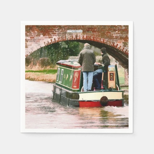 NARROWBOATS NAPKINS (Front)