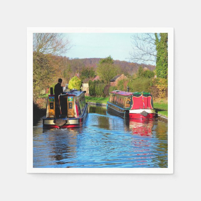 NARROWBOATS NAPKINS (Front)