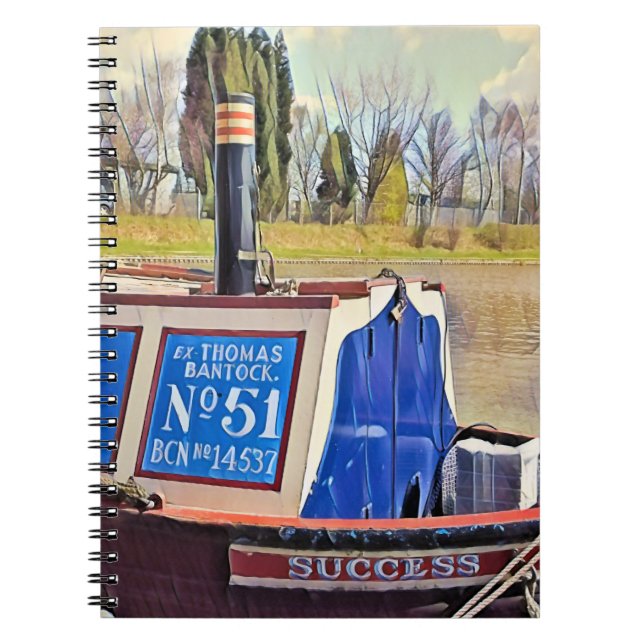 NARROWBOATS   NOTEBOOK (Front)