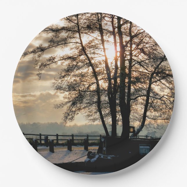 NARROWBOATS PAPER PLATES (Front)