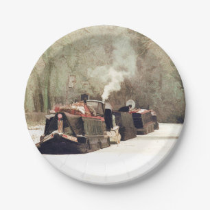 NARROWBOATS PAPER PLATES