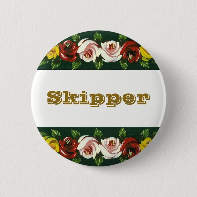 NARROWBOATS PINBACK BUTTON (Front)