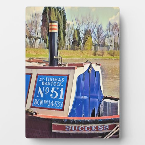 NARROWBOATS    PLAQUE