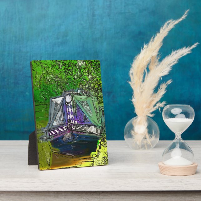 NARROWBOATS PLAQUE (Side)