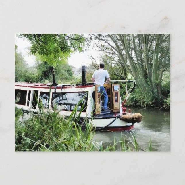 NARROWBOATS POSTCARD (Front)