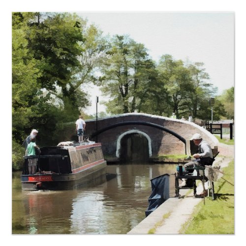 NARROWBOATS POSTER