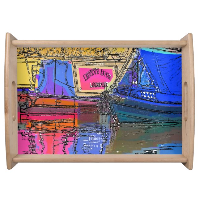 NARROWBOATS SERVING TRAY (Front)