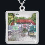 NARROWBOATS SILVER PLATED NECKLACE<br><div class="desc">Canal boats, known in the UK as narrowboats, were originally used to transport goods around the country. They are now used mainly for leisure and attract people from all over the world to enjoy our rural countryside. These boats look very pretty with their brightly colored cabins, traditionally blue, red or...</div>