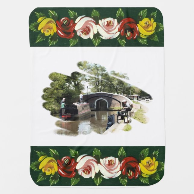 NARROWBOATS SWADDLE BLANKET (Front)