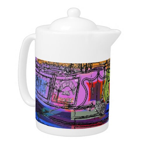 NARROWBOATS TEAPOT