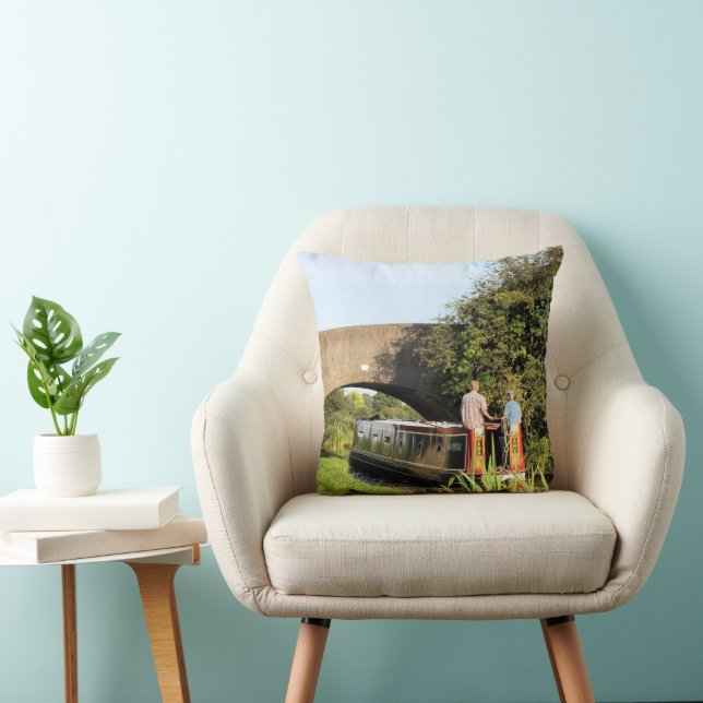 NARROWBOATS THROW PILLOW (Chair)