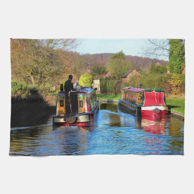 NARROWBOATS TOWEL (Horizontal)
