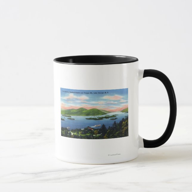 Narrows, Hundred Islands, Tongue Mountain View Mug (Right)