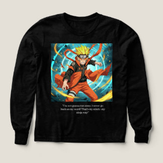 Naruto Uzumaki "My Ninja Way" Premium Anime Graphi Tri-Blend Shirts