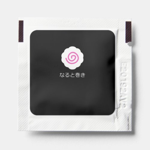 Narutomaki Japanese Fish Cake Food Graphic Emoji T Hand Sanitizer Packet