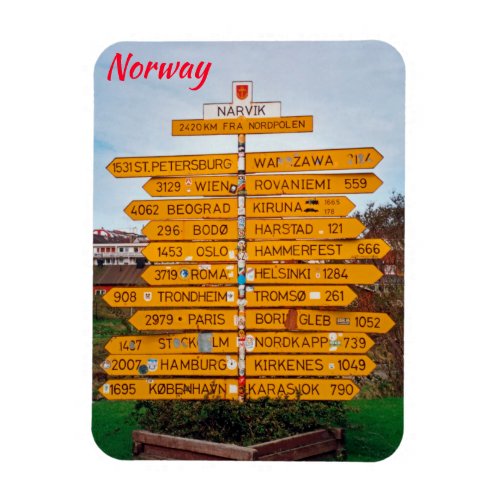 Narvik Norway Magnet