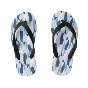 narwhal flip flops