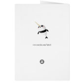 Narwhal and Panda in One Cards (Back)