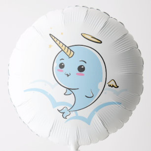 Narwhal Angel Cutie Balloon