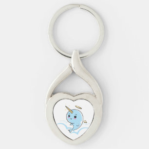 Narwhal Angel Cutie Keychain