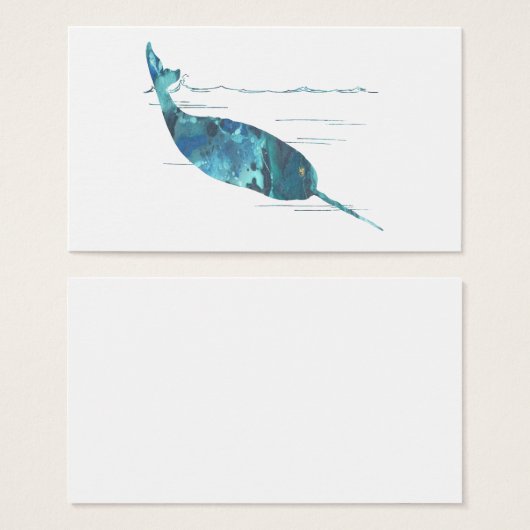 Narwhal Art (Front & Back)