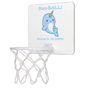 Narwhal Basketball Hoop