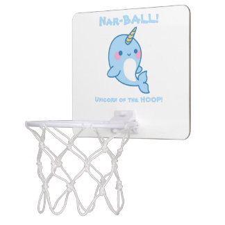 Narwhal Basketball Hoop
